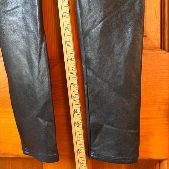 Spanx Faux Leather Leggings - Black, Medium - Picture 7 of 11